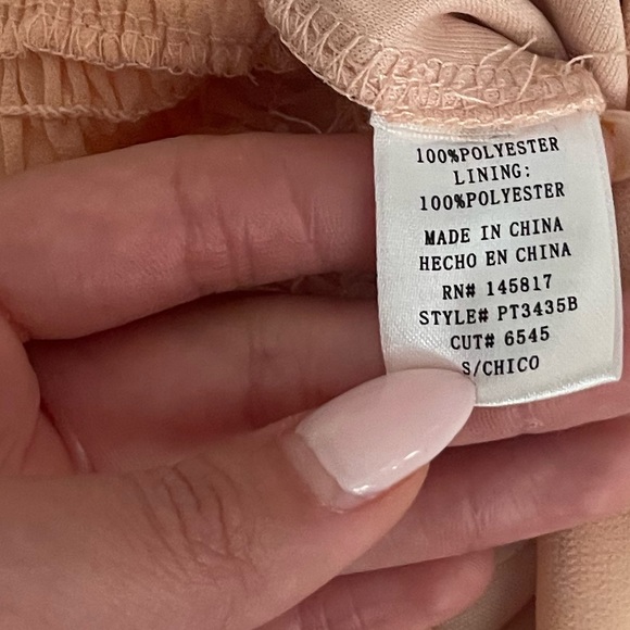 Privy Ruffle Long Sleeve Top Size Small - Picture 6 of 10